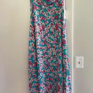 Floral LuLaRoe Maxi skirt NWT
